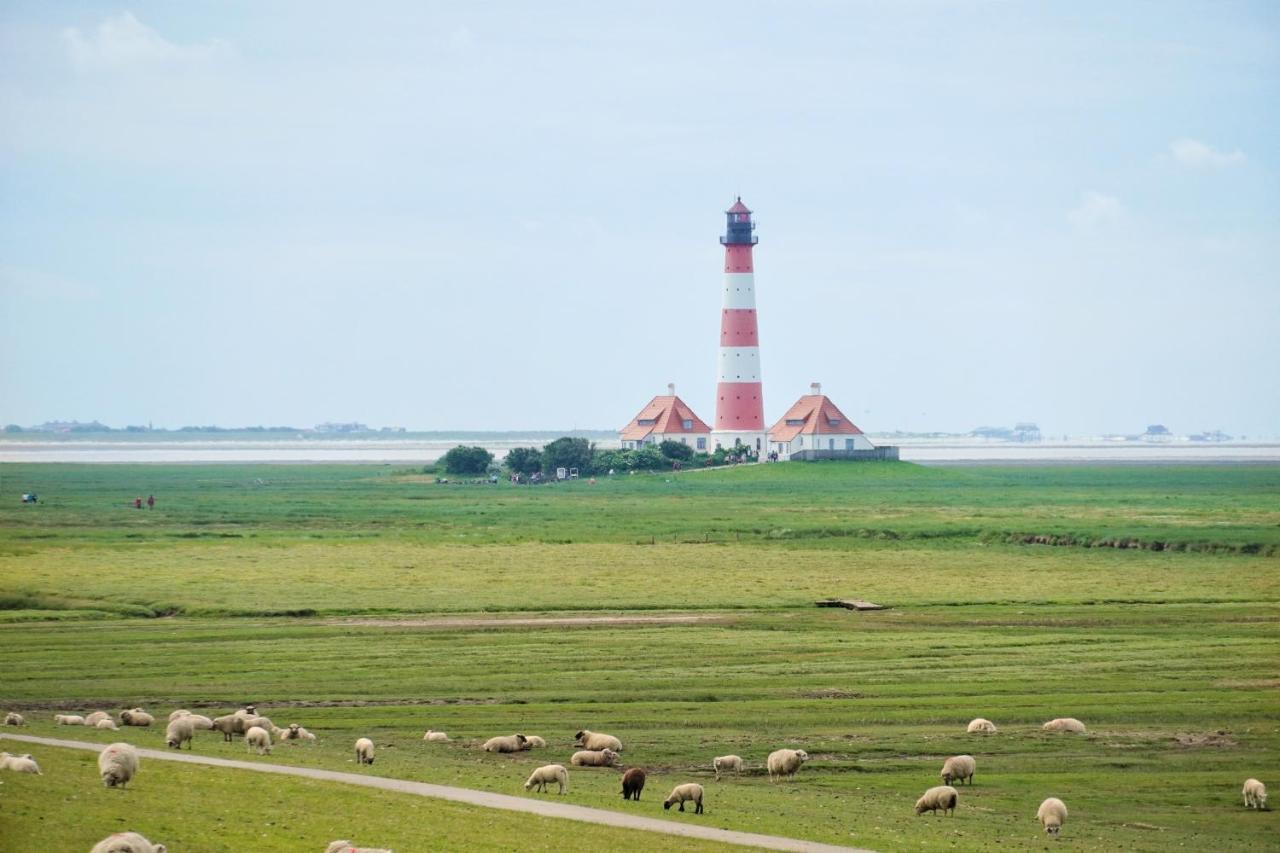 Moderne Kuestenbutze In Nordseenaehe Mildstedt المظهر الخارجي الصورة